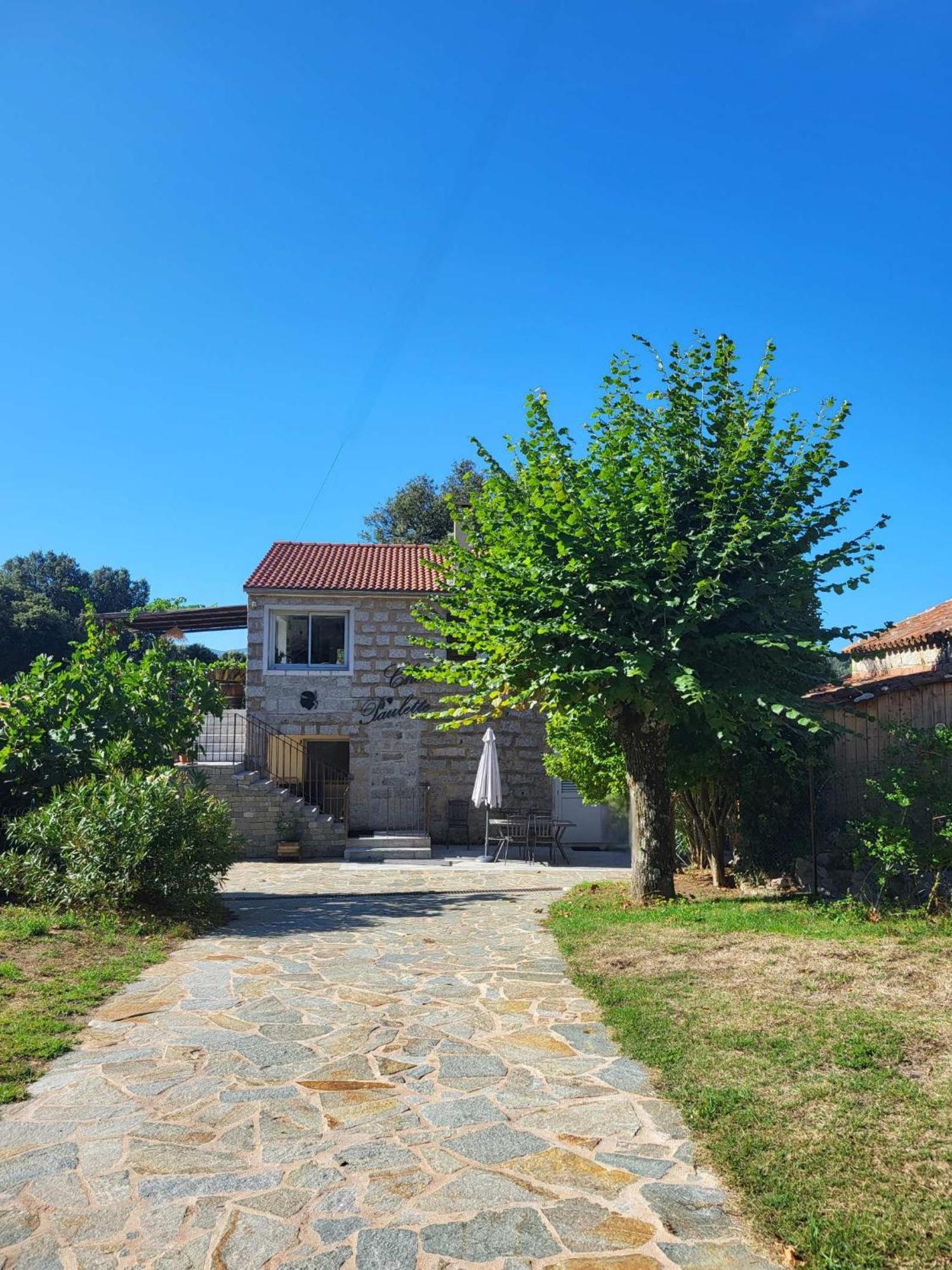 Chez Paulette - meublé de tourisme classé 3 étoiles Zonza Exterior foto